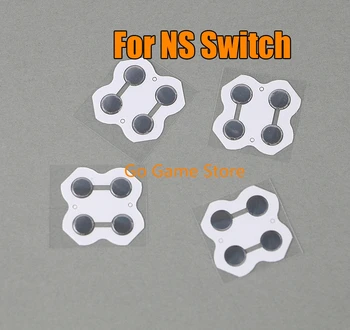 5 шт. для ручки контроллера Nintendo NS Switch D-образные накладки D-образная накладка с металлическим куполом, кнопки на печатной плате с защелкой