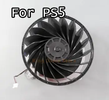 1шт Оригинальный Сменный Встроенный охлаждающий вентилятор Для консолей PS5, Бесшумный Вентилятор-кулер для PS5 G12L12MS1AH-56J14, 17 Лопастей, Новый