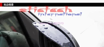 DHL или FedEx 200 пар, 2 шт./пара, универсальная защита от дождя, гибкая защита зеркала заднего вида автомобиля Peucine