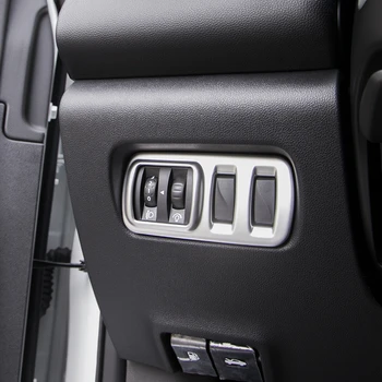 автомобильные аксессуары для укладки Renault Kadjar, накладка на переключатель фар, 2016 2017 ABS, хромированный переключатель фар, декоративные наклейки