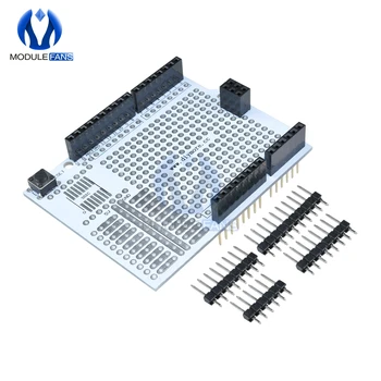 Разработка прототипа печатной платы Плата расширения Protoshield Модуль Protoshield для Arduino R3 One Макет Diy Kit 2.54 мм