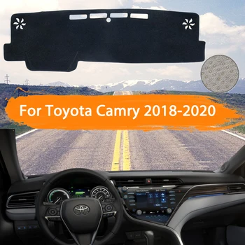 Для Toyota Camry 70 XV70 2018 2019 2020 Крышка Приборной панели Автомобиля Dashmat Avoid light Pad Солнцезащитный Козырек Анти-грязный Ковер Автомобильные Аксессуары