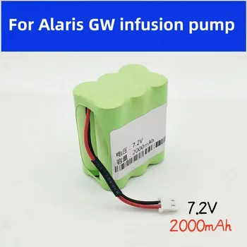 7. 2V2000mAh для батареи инфузионного насоса Alaris GW Micro injection pump Перезаряжаемый NI-MH аккумулятор